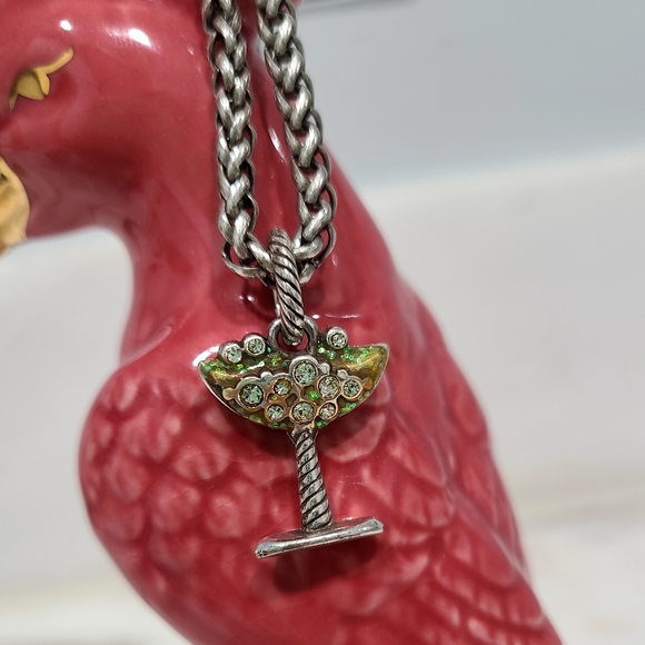 Brighton Wine Charm Necklace - Picture 1 of 8